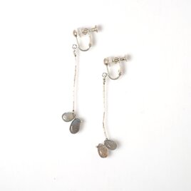 -Labradorite- long earringsの画像