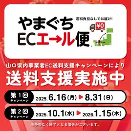 「山口県内事業者ＥＣ送料支援キャンペーン（通称：やまぐちＥＣエール便）」についての画像