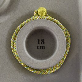 【腕サイズ18cm】組紐 くみひも　ブレスレット　ギフト　正絹　二重巻ブレスレット　利休 SEB8-Lの画像