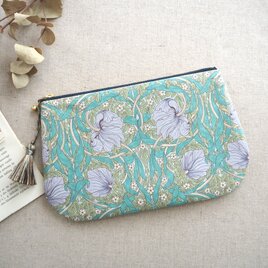 ラウンドポーチ 「Pimpernel」 パープルの画像