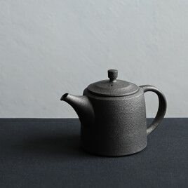 鉄化粧後手急須 筒型 小の画像
