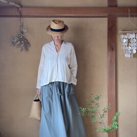 Double Cotton Cardigan/ダブルコットン羽織りカーディガン