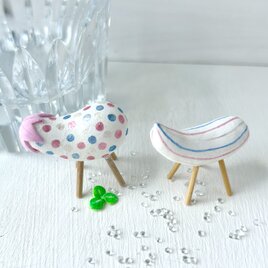 POPなお盆・カラフル精霊馬コンビ（水玉）中サイズのコピーのコピーの画像