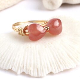 インカローズ　Ribbon　Wire　Ringの画像