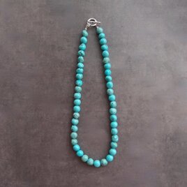 Magnesite Turquoise Necklace／マグネサイトターコイズ ネックレスの画像