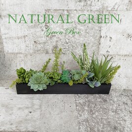 多肉植物のMyガーデン　フェイクグリーン　光触媒加工済　空気を綺麗にしてくれます