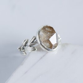 シルバールチルクォーツ リング 【１点限り】
