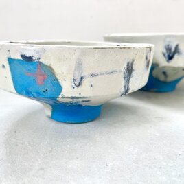 水色ピンク32 漬物鉢 中鉢　の画像