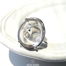 水入り水晶 リング / Enhydro Quartz Ring 3の画像