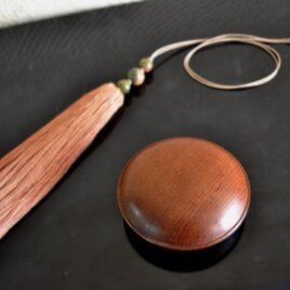 香合　茶道具　一位の木　香入れの画像