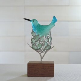 鳥のオブジェ［宵空の色］ | iichi 日々の暮らしを心地よくする