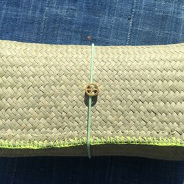 フルラ エンゲージメント ポーチ  Furla Engagement Pouch  yellow/mintのコピーの画像