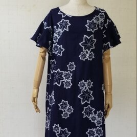黒留袖リメイクボレロ付き ロングドレス 多彩な模様 黒留袖リメイク ボレロ付きドレス | iichi 日々の暮らしを