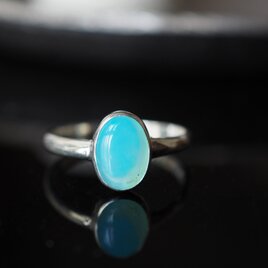 ペルビアンオパールSilverリング10号の画像