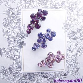 クリスタルガラス帯留め5060301.2.3