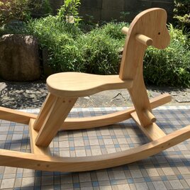 ひのきの木馬おもちゃ(大)