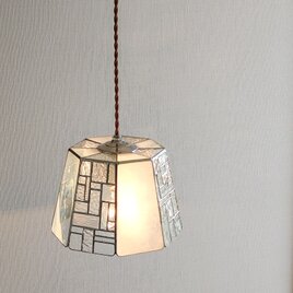 E26大きい電球用＊透明のパッチワーク