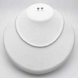 小粒 ラリマーブレスレット 8mm 天然石 金属アレルギー対応 送料