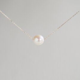 K18 淡水ベビーパール ステーションネックレス（60cm） 通販