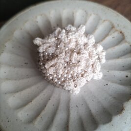 小花✻クロッシェブローチ