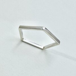 Gokaku ring Silver / 五角リング シルバー　〜Designed by Hanauta〜の画像