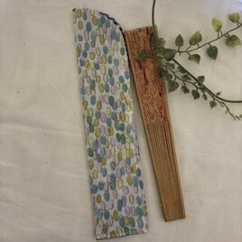 専用　ミナペルホネン　キーケース、ブローチ　ハンドメイド♪ ハンドメイド☆キーケースミナペルホネンflower bed mintパッチ
