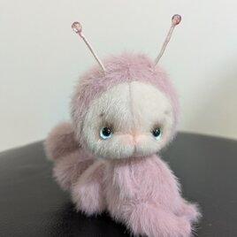 ぬいぐるみ☆いもむしさん☆ピンクの画像