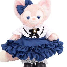 リーナベル 服 着せ替え コスチューム ロイヤルクラシックドレス ネイビー 改良版 本体無 Sサイズ用 送料無料の画像