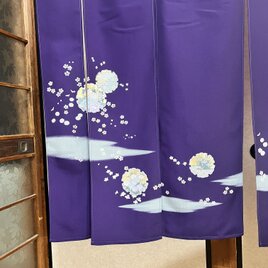 着物リメイク暖簾ーのれん横〜103–丈〜137!の画像