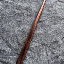 紡ぎ独楽・雫 縞黒檀の画像