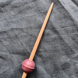 紡ぎ独楽・飴玉 パープルハートの画像