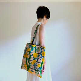 ラフバッグレギュラーサイズ　 ガーデンパーティ　イエロー