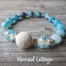 *To the sea*  Aroma Bracelet  海へ‥アロマブレスレットの画像