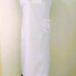 ラベンダー色のエプロン（夏仕様）の画像