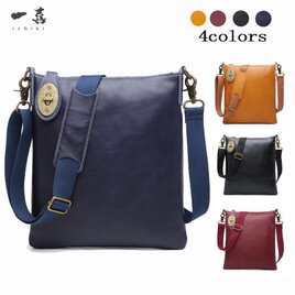 新作 手作り 牛革 肩掛けバッグ メンズ 新作 人気タイプ ショルダーバッグ ネイビーブルー　Y27