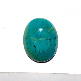 チベット産ターコイズ[285] 21x17mm 13Cts　ルース／天然石／カボション