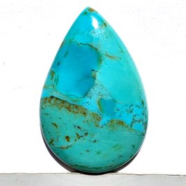 アリゾナ産モハベターコイズ[297] 29x19mm 15Cts　ルース／天然石／カボション