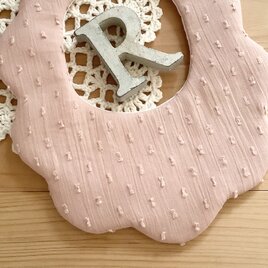 ボイルドット＊スモークピンク＊オーガニック＊ガーゼ＊ふわふわやわらかスタイの画像