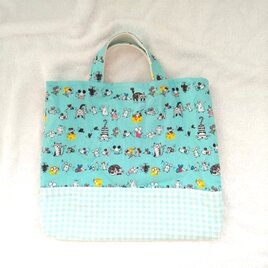 ミニバック    ねこ＆ねずみの画像