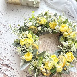 フラワーリース　アーティフィシャルフラワー　クリスマス　31cm　造花　#118 フラワーリース アーティフィシャルフラワー クリスマス 31cm