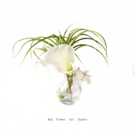 ウェディングブーケ　アーティフィシャルフラワー　造花 ウェディングブーケ《ピンク》40㎝｜枯れないアーティシャル