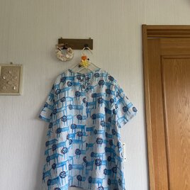 ミナペルホネンlookのフレアーチュニック