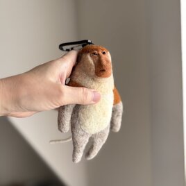 テングザルのキーホルダー