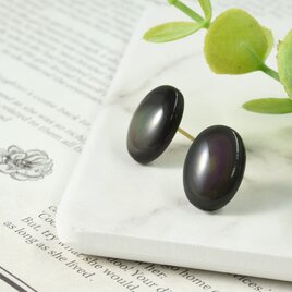 ゴールデンオブシディアン ピアス CK029CIBSNの画像