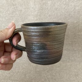 炭化焼成小さめコーヒーカップ
