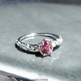ピンク ジルコン リング / Pink Zircon Ring 0