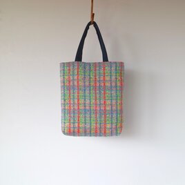 マルチツィード　インポートファブリック　プチトートバッグS