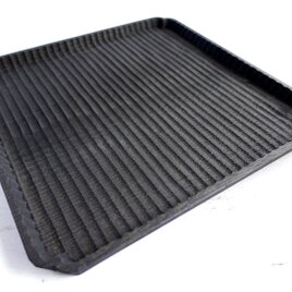 入隅 我谷盆 栗 36×11×2cm 鉄媒染 | iichi 日々の暮らしを
