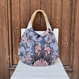 たまご型バッグ　ワンハンド ル 　アールヌーボー柄