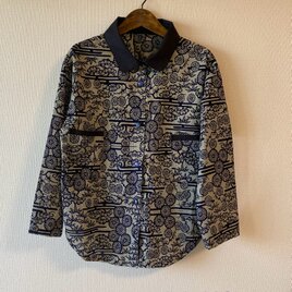 大人の浴衣✳︎シャツブラウス